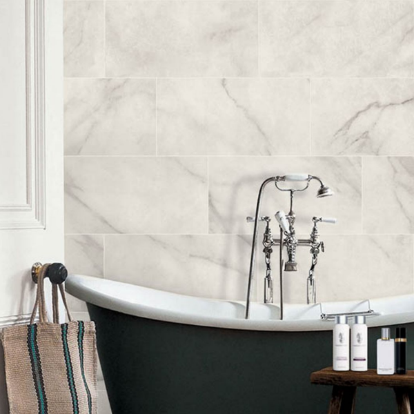 Picture of Floor tile livingstone blanco, concrete effect, matt, 60x120