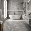 Picture of Floor tile italia grey, marble effect, matt, 60x120