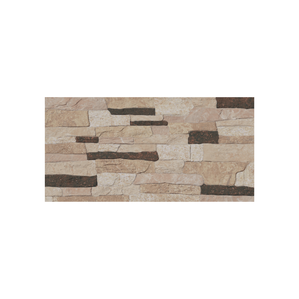 Picture of Floor tile adobe ocre, stone effect, matt, 23x46