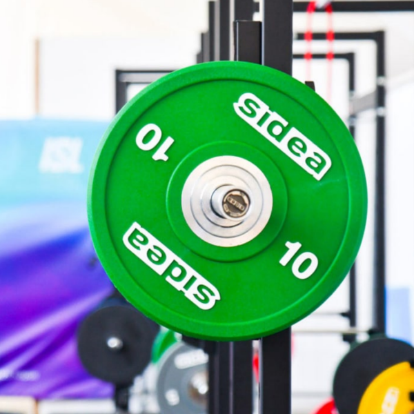 Picture of Olympic bumper plate, green, 10 kg