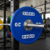 Picture of Olympic bumper plate, blue, 20 kg