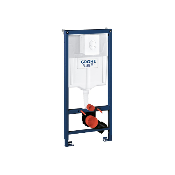 Picture of WALL MOUNTED TOILET FRAME 3 IN 1, WITH FRAME+CISTERN+FLUSH PLATE