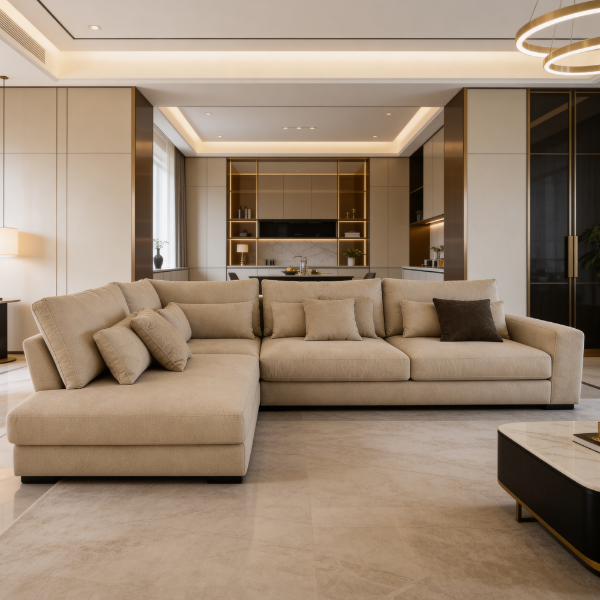 Picture of Sofa corner, Hudson set 2, left arm, memphis 04, 325x240cm