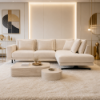 Picture of Sofa corner, Salerno, right arm, finn 02, 296x240x94cm