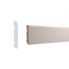 Picture of Skirting,gulhane, white, mdf, 2800x12x80mm