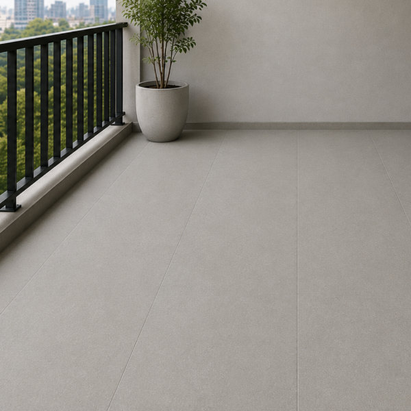 Picture of Floor tile cloud, cement effect, matt, 60x120