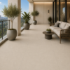 Picture of Floor tile solveig, cement effect, matt, 10.5mm 100x100