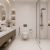 Picture of Floor tile gaia, concrete effect, matt, 8.8mm 33.3x55