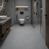 Picture of Floor tile terra home schwarz, stone effect, structured, 60x60