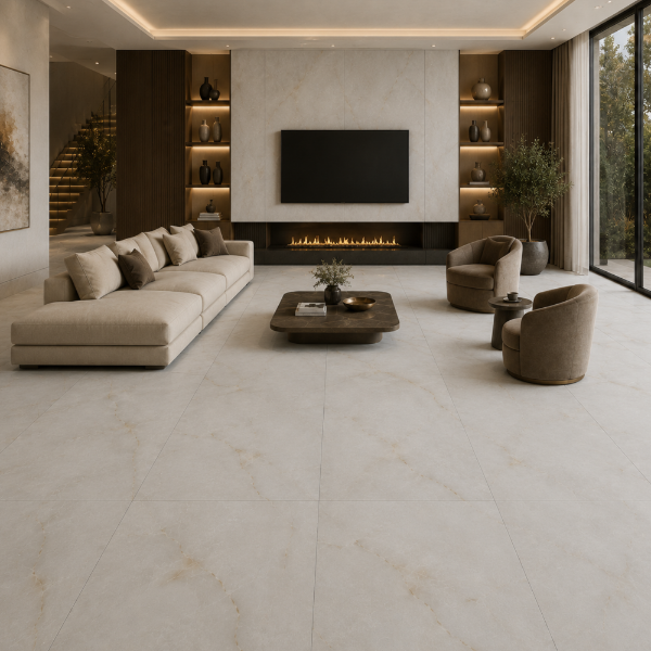 Picture of Floor tile trift onyx, marble effect, matt, 60x120