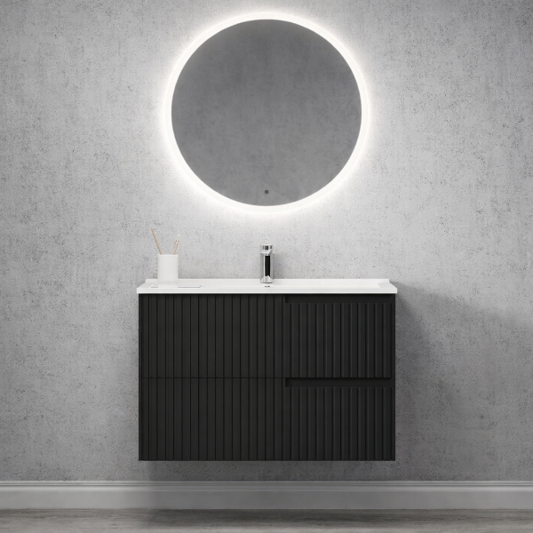 Picture of Joy bathroom furniture set, ply wood, black, 60x46x55