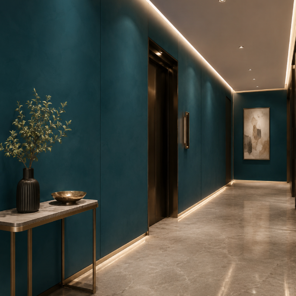 Picture of Floor tile caly, concrete effect, matt, 6mm 120x278