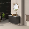 Picture of Floor tile cromat, concrete effect, matt, 10.5mm 60x120