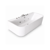 Picture of Emma bathtub hydromassage, acrylic, freestanding, white, 170x75x60cm