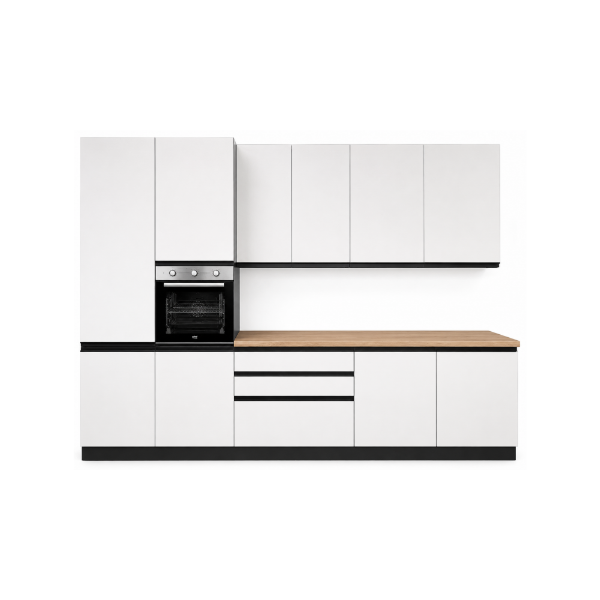 Picture of Kitchen, gio, sx, cemento perla/anthracite, 330x240cm