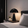 Picture of Classic table lamp, mushroom, steel finish bz(s-016), brushed brass, d.35*h55cm, socket:e27*2 