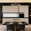 Picture of Kitchen, gio, dx, fango opaco/fango, 330x240cm