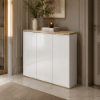 Picture of Shoe rack, mundi, white oak riviera, 120x35x102cm
