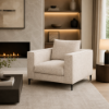 Picture of Armchair, igea, fabric, beige