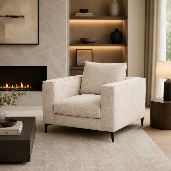 Picture of Armchair, igea, fabric, beige
