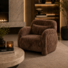 Picture of Armchair, amal, dark brown, 87x91x80cm