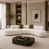 Picture of Sectional sofa 3 pcs, gema, white