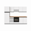 Picture of Kitchen, ronny, sx, cemento perla/anthracite, 255x216cm