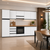 Picture of Kitchen, ronny, sx, cemento perla/anthracite, 255x216cm