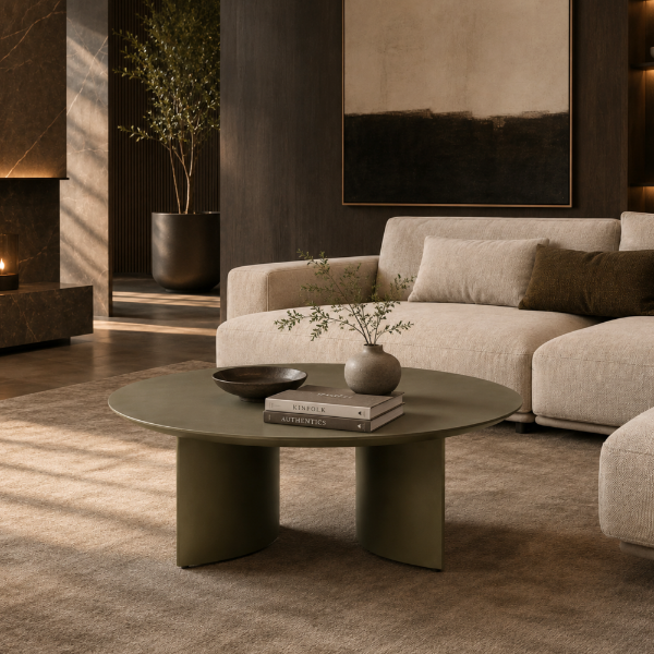 Picture of Coffee table, blog, dia.110x35cm 