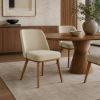 Picture of Dining chair, foyer, wood, seat hemp