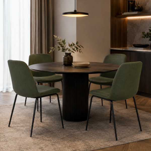 Picture of Dining chair, hero, metal, green