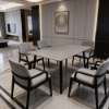 Picture of Dining table, flora, ceramic top, grey, 160x80x75cm
