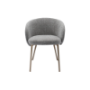 Picture of Dining chair, ozy, grey, 61.5x62x77.5cm