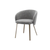 Picture of Dining chair, ozy, grey, 61.5x62x77.5cm