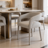 Picture of Dining chair, kati, light grey, 59x57x71cm