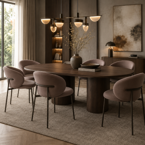 Picture of Dining chair, oleandro, brown