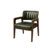Picture of Dining chair, como, leather, dark walnut