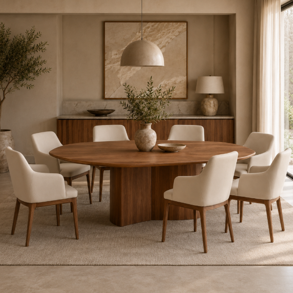 Picture of Dining chair, bloom, wood, light grey, 53x60x84cm