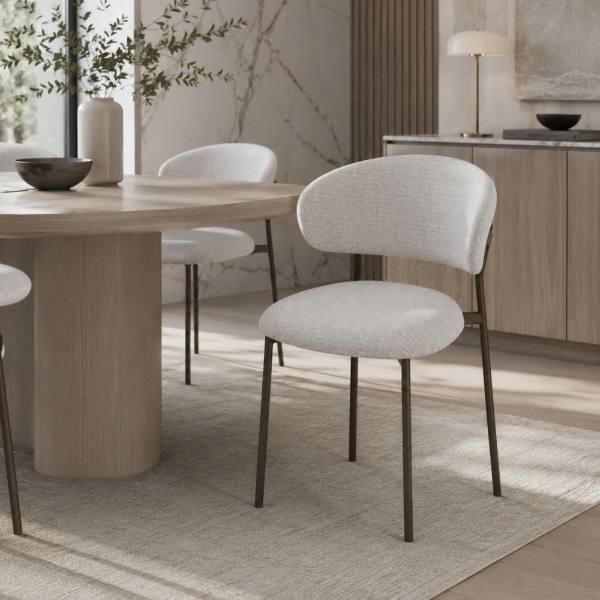 Picture of Dining chair, oleandro, hemp