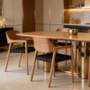 Picture of Dining chair, chesa, wood, black 