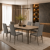 Picture of Dining chair, aida, taupe