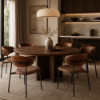 Picture of Dining chair, oleandro, tabacco