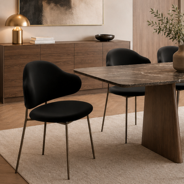 Picture of Dining chair, holly, black