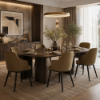 Picture of Dining chair, foyer, antelope