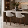 Picture of Counter stool, foyer, wood, seat hemp