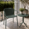 Picture of Chair, darwin, dark green, 53x54x77cm