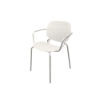 Picture of Chair, si- si dots, steel, matt linen, 62x55x80cm