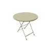 Picture of Table, arc en ciel, steel, dove grey, 80x80x74cm