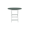 Picture of Table, arc en ciel, steel, dark green, 80x80x74cm