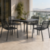 Picture of Chair, doga relax,polypropylene, anthracite,70,5x75 cm